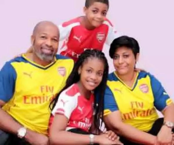 Popular Yoruba Actor, Yemi Solade, Shows Off His Wife And Kids In New Photos